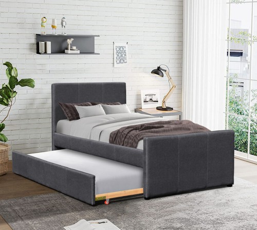 3ft single fabric bed - 3ft,