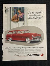 1952 DODGE MOTOR CO