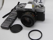 Minolta X-300 c/w MD 50mm f/1.7 - Tested/100%  Lens new seals and batteries