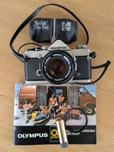 Exc olympus om1 md - om1,