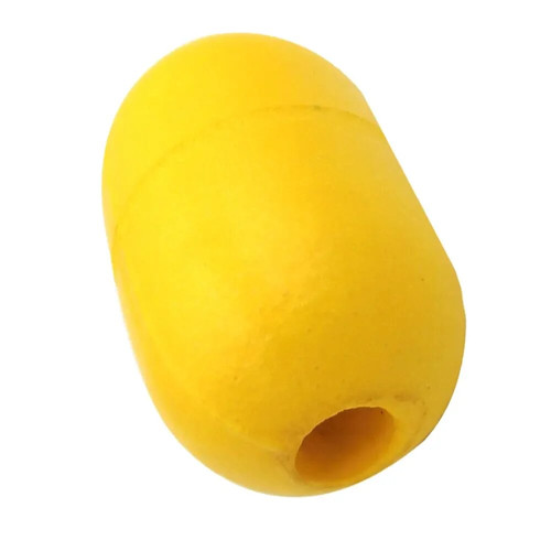 Yellow floating balls plastic - yellow,