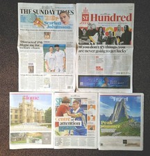 Sunday Times Newspaper 29th