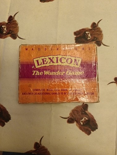 Lexicon the wonder card game - lexicon,