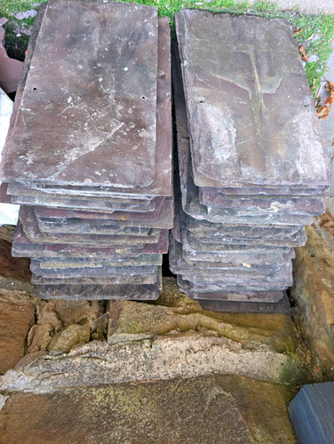100 purple slate roof - x, tile