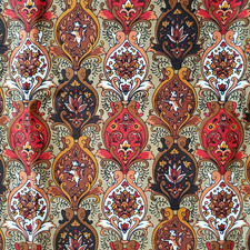 Liberty of London exclusive design fabric Heraldic Ornate Design Remnant 56"