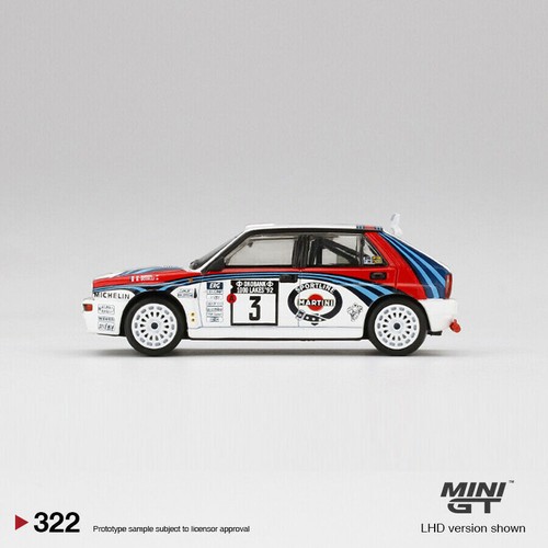 Mini model car lancia - mini, 1:64