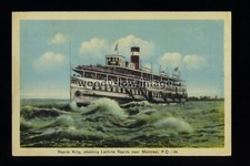 f2076 - Canadian Ferry - Rapids King - postcard