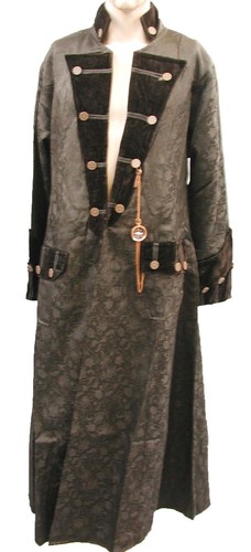 Heavy gothic raven brocade - gothic,