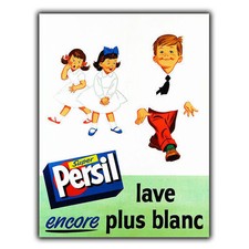 PERSIL FRENCH SIGN METAL WALL