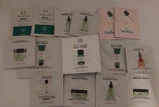 The Body Shop Samples Set X15 Serum, Drops Of Youth, Cream, Tea Tree Oil, Scrub.