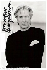 Alan Rickman ++Autograph++++EXCELLENT++