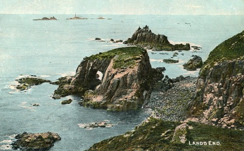 Gwr postcard coloured views - postcard,