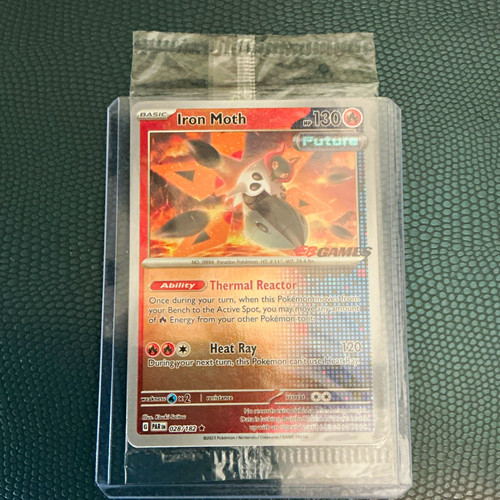 Pokemon tcg iron moth 028 - iron,