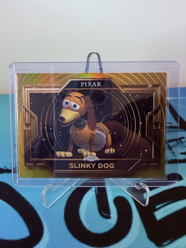 Topps pixar gold - pixar, slinky