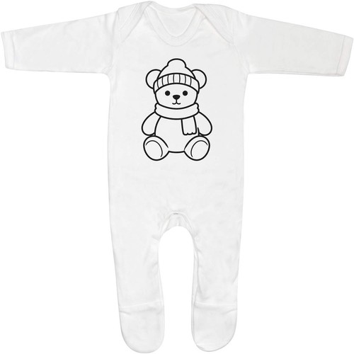 Festive teddy bear baby - teddy, bear'