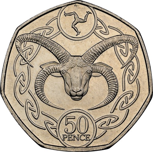 2021 isle man - isle, 50p