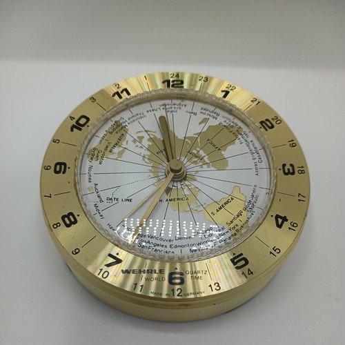 Wehrle world time travel alarm - time,