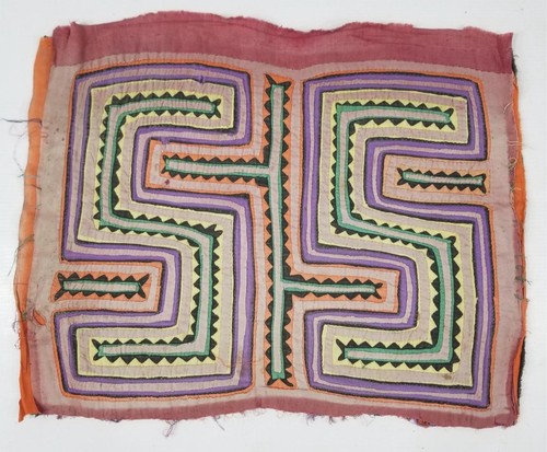 Vintage traditional kuna mola - traditional,