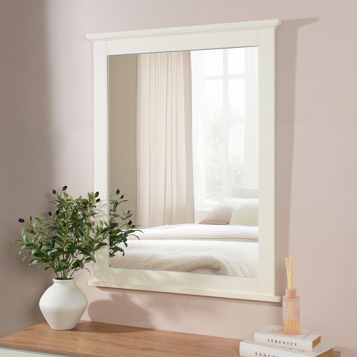 Clarence mirror ivory - clarence,