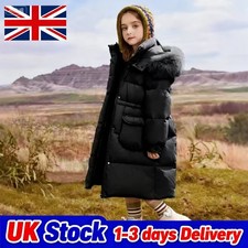 Kids Girls Winter Coat Hooded