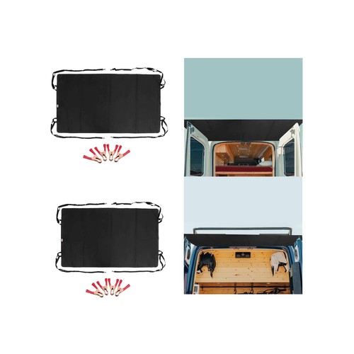 Rear barn door awning cover - rv,