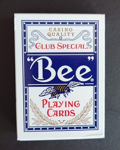 Bee playing cards blue - bee, –