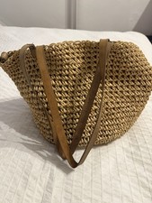 Topshop Vintage Hessian Bag