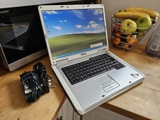 Retro Dell Inspiron 6000 15.4" 80GB HDD 2GB RAM Windows XP Laptop  w/ Battery OK