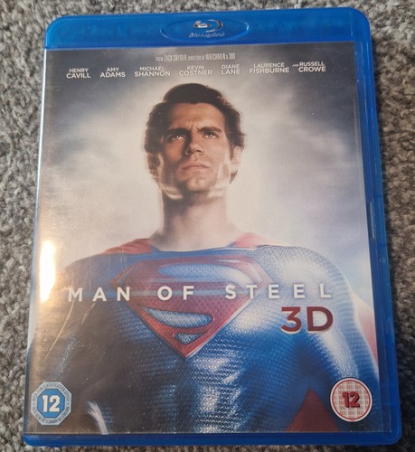 Man steel blu - man, 3d