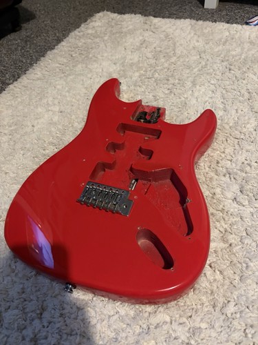 Strat style guitar body - strat,