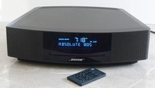BOSE WAVE MUSIC SYSTEM IV 4 CD DAB RADIO ALARM CLOCK BLACK
