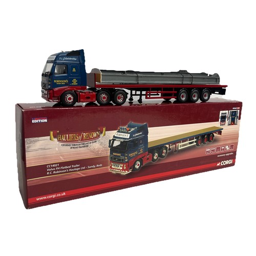 Corgi cc14021 volvo - fh, flatbed