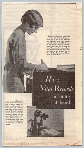 1930 chicago tribune - chicago, office