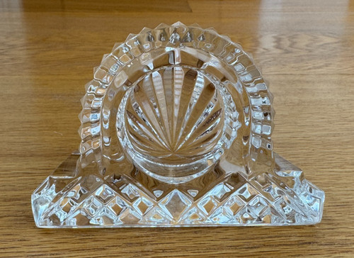 Waterford crystal glass clock - waterford,