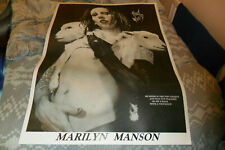 MARILYN MANSON - HOLY WOOD ORIGINAL UK POSTER PUNK GOTH ALTERNATIVE 64 X 90 cm