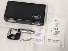 Mahr 40A Mechanical Micrometer 0-25mm