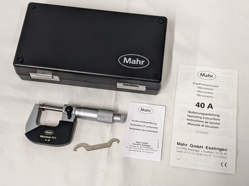 Mahr 40a mechanical - mechanical, micrometer