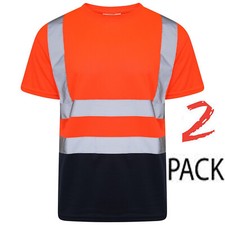 HI VIS T SHIRT SHORT SLEEVE