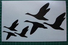 FLYING GEESE STICKERS DECALS