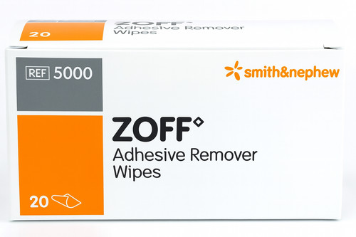 Zoff adhesive remover wipes - adhesive,