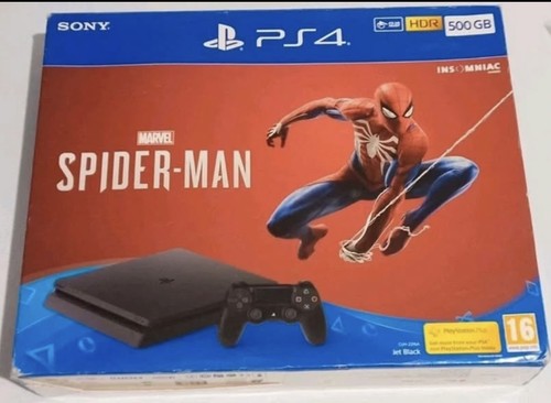Ps4 slim spiderman - slim, box
