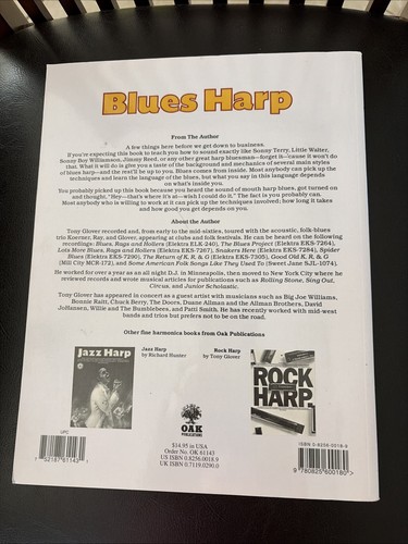 Blues harp tony glover - harp,