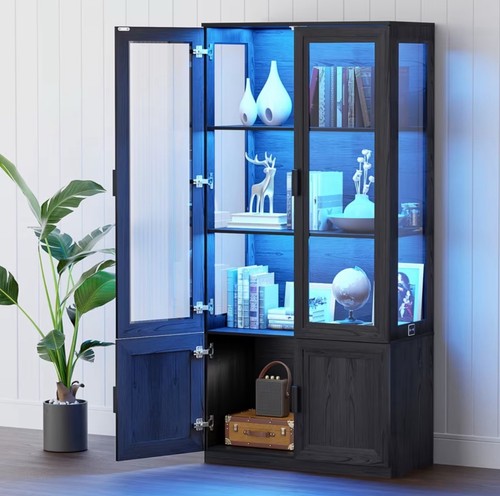 Tier curio cabinet - 3,