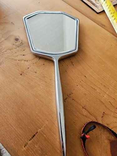 Vintage silver tone metal - vintage,