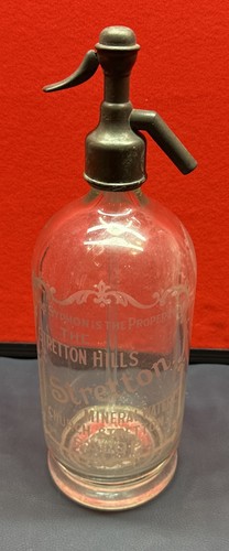 Soda water siphon - siphon, syphon