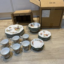 Johnson Brothers Bros Fresh Fruit 30 Piece Dinner Set Spleet New Boxed