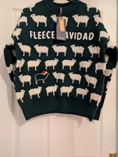 Joules Green Fleece Navidad