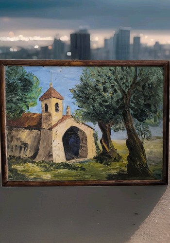Oil painting canvas - oil,