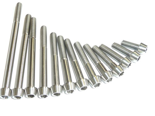 Titanium taper cone socket - m8,