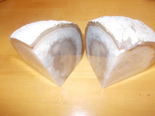 Two quartz crystal rock - crystal, approx